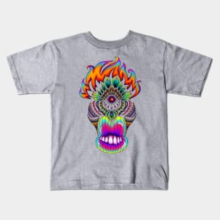 Flaming eye Kids T-Shirt